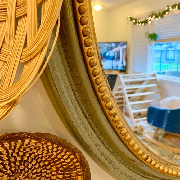 COPY - Vintage Oval mirror - Picture 4 of 5